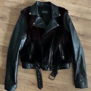 Mackage Fur + Leather Jacket